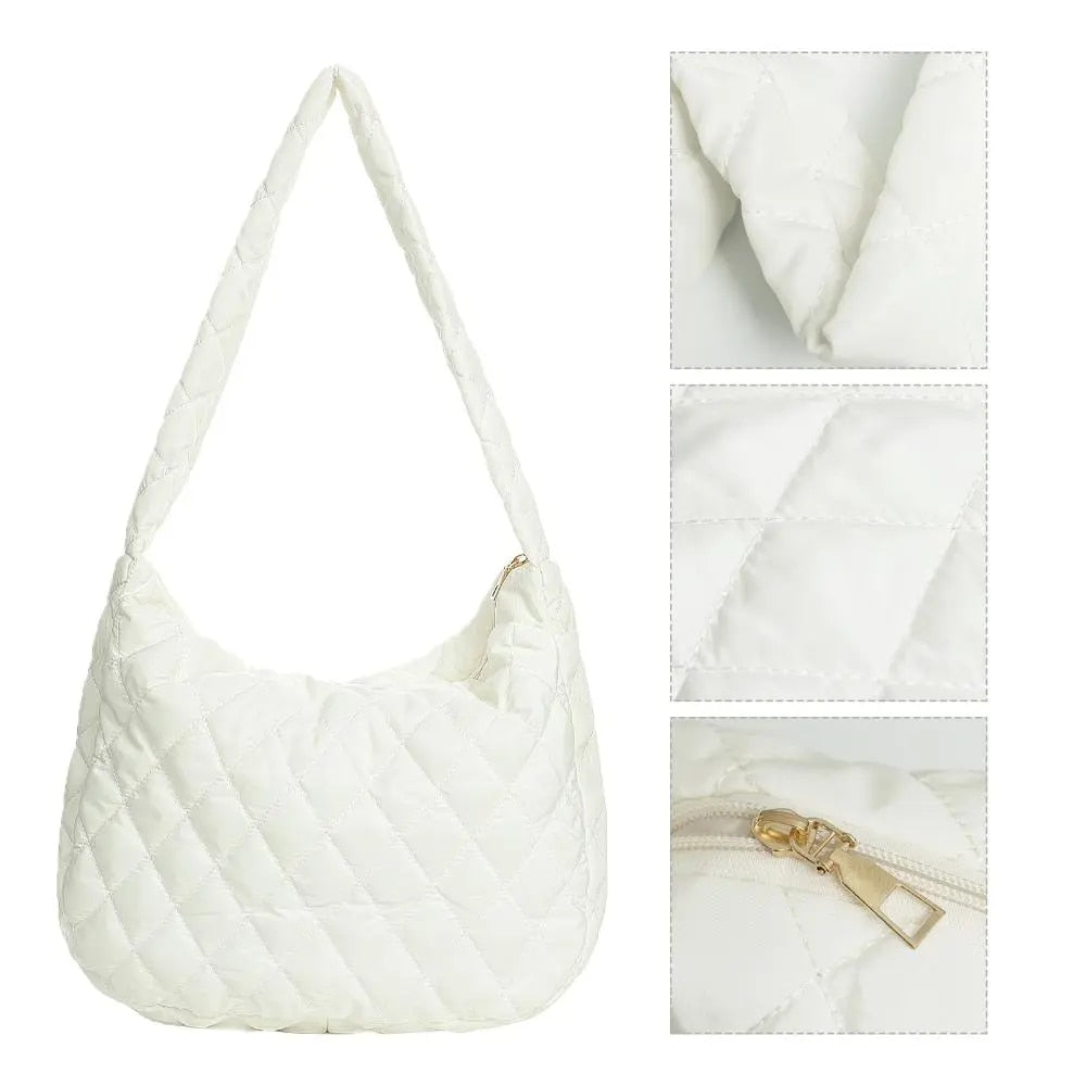 Nellie - Large Capacity Quilted Tote Bag