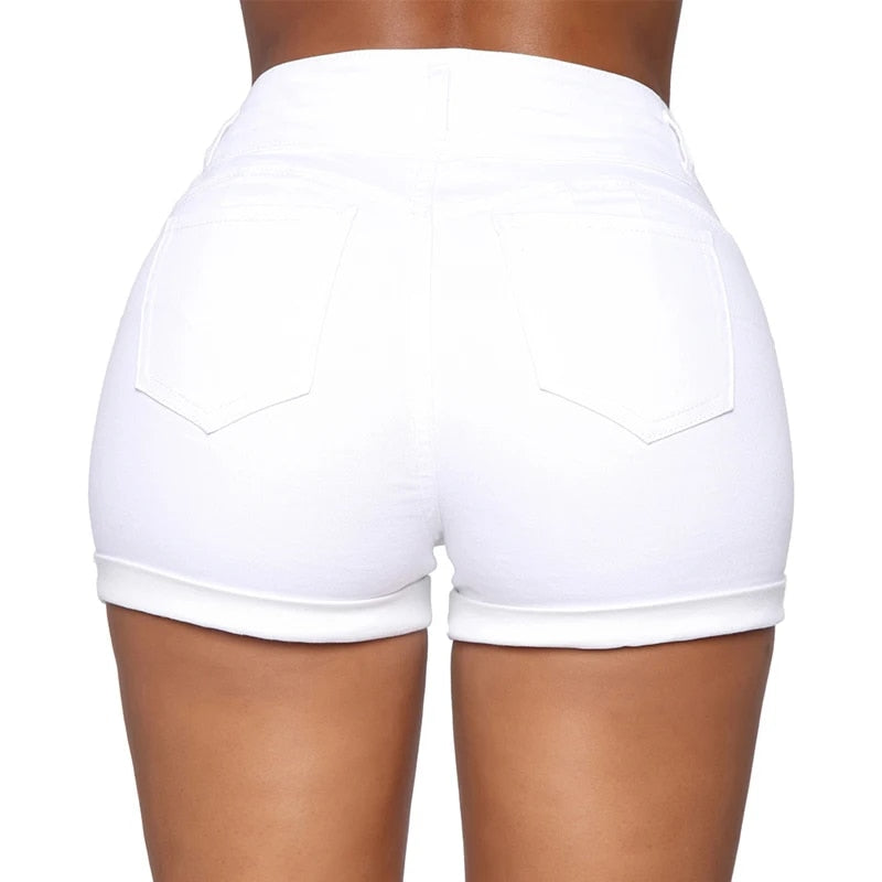 Jessica - Women's Stretch Denim Shorts