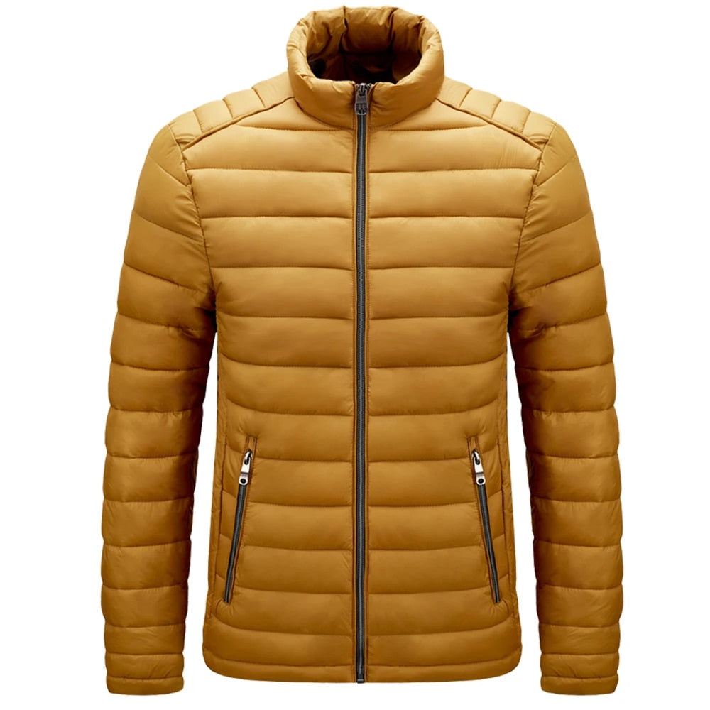 Men's Windproof Thick Parka Coat