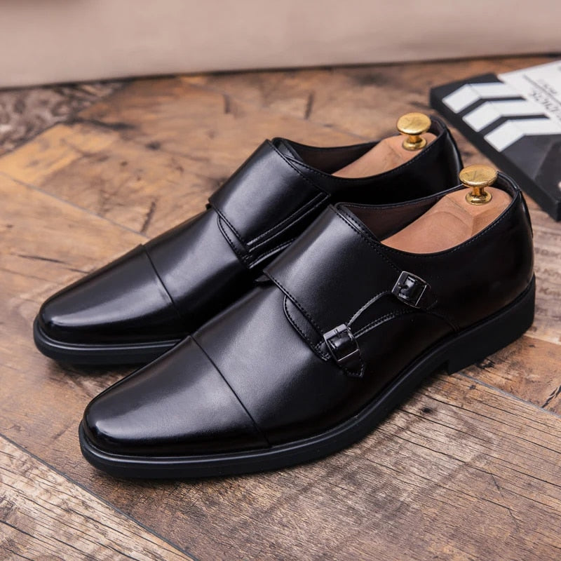 Genuine Leather Oxfords Shoes