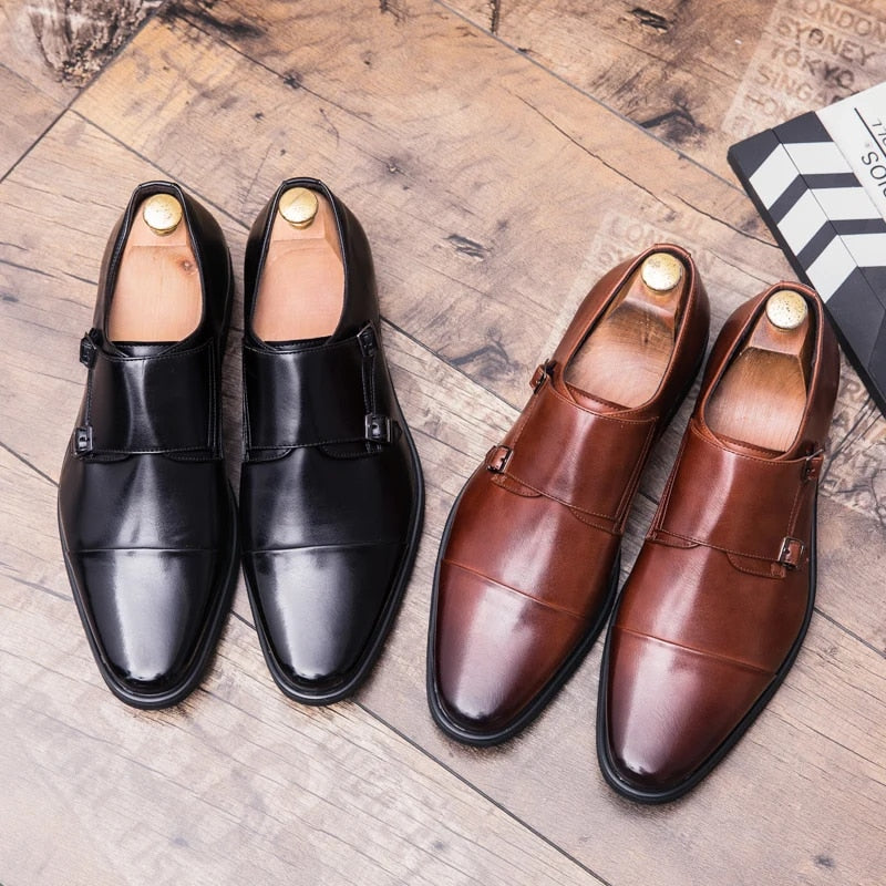 Genuine Leather Oxfords Shoes