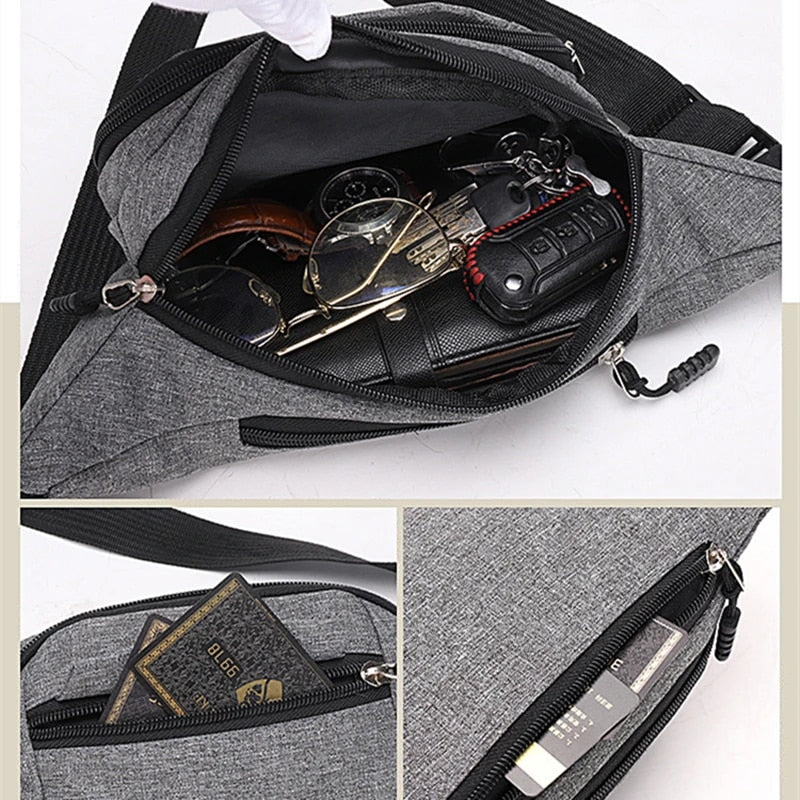 Men's Waterproof Crossbody Pouch