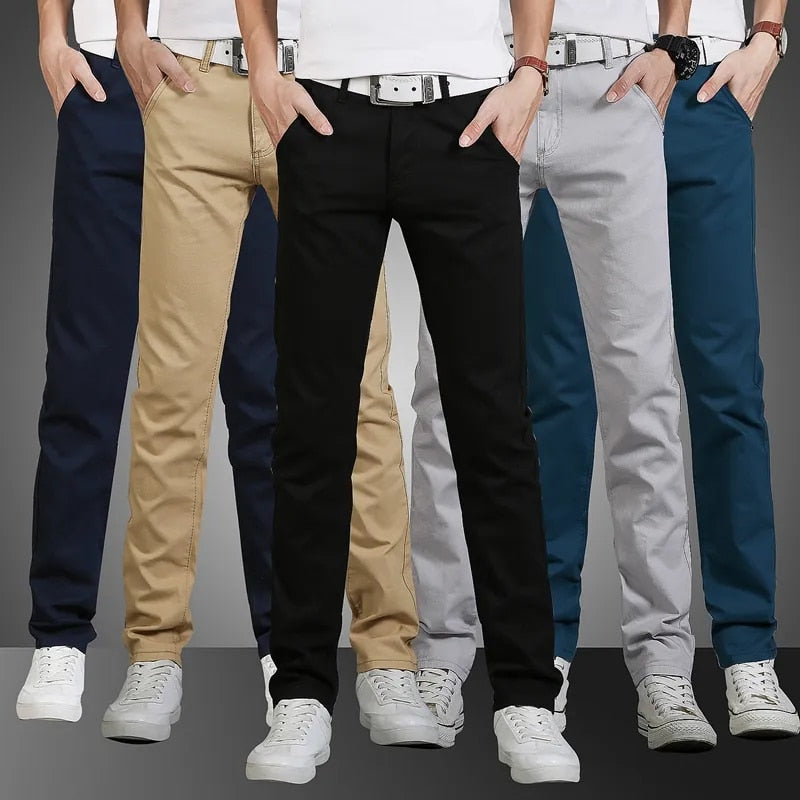 Men's Trendy Casual Slim-Fit Pants