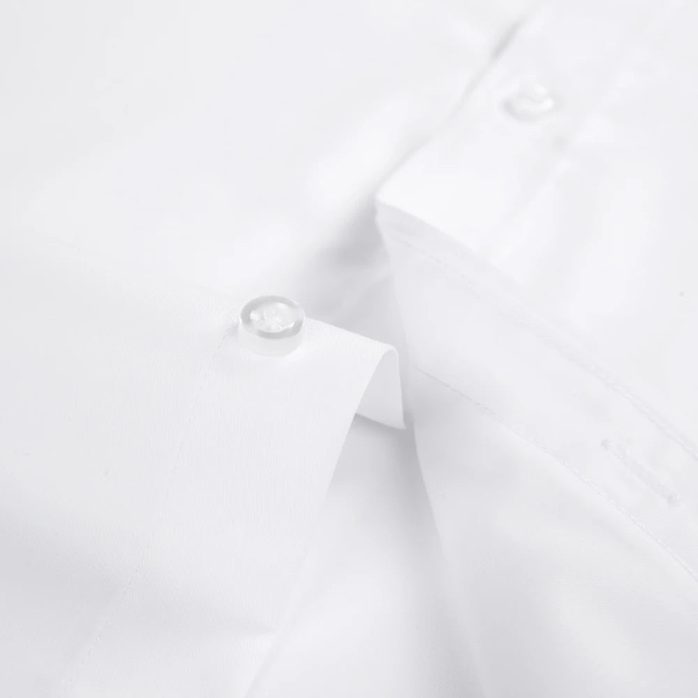 Men's Wrinkle-Free Standard-Fit Solid Dress Shirt