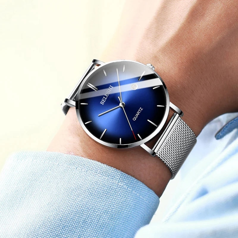 Men's Waterproof Quartz Wristwatch