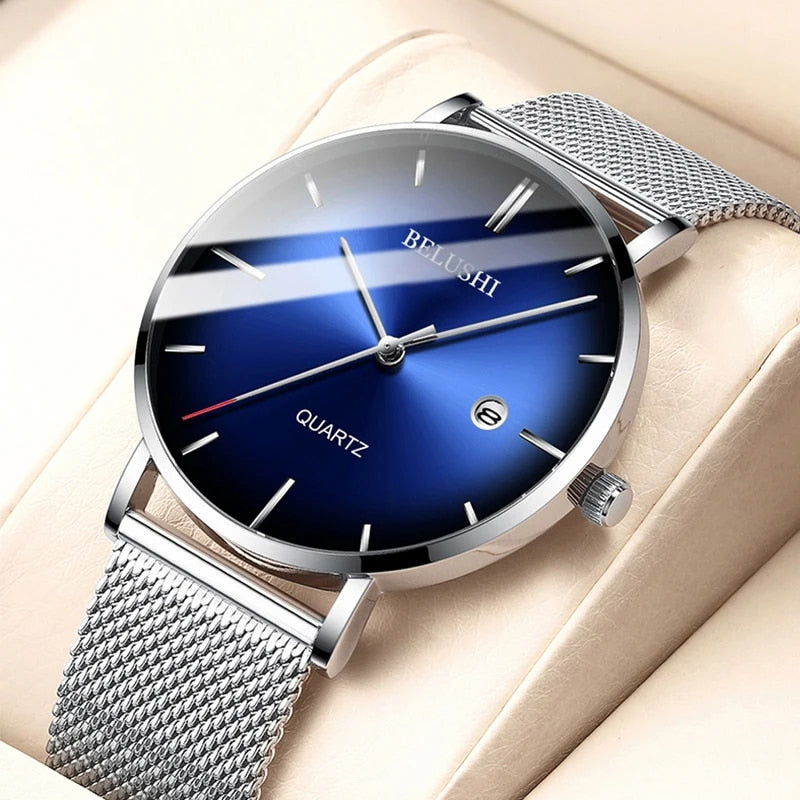 Men's Waterproof Quartz Wristwatch