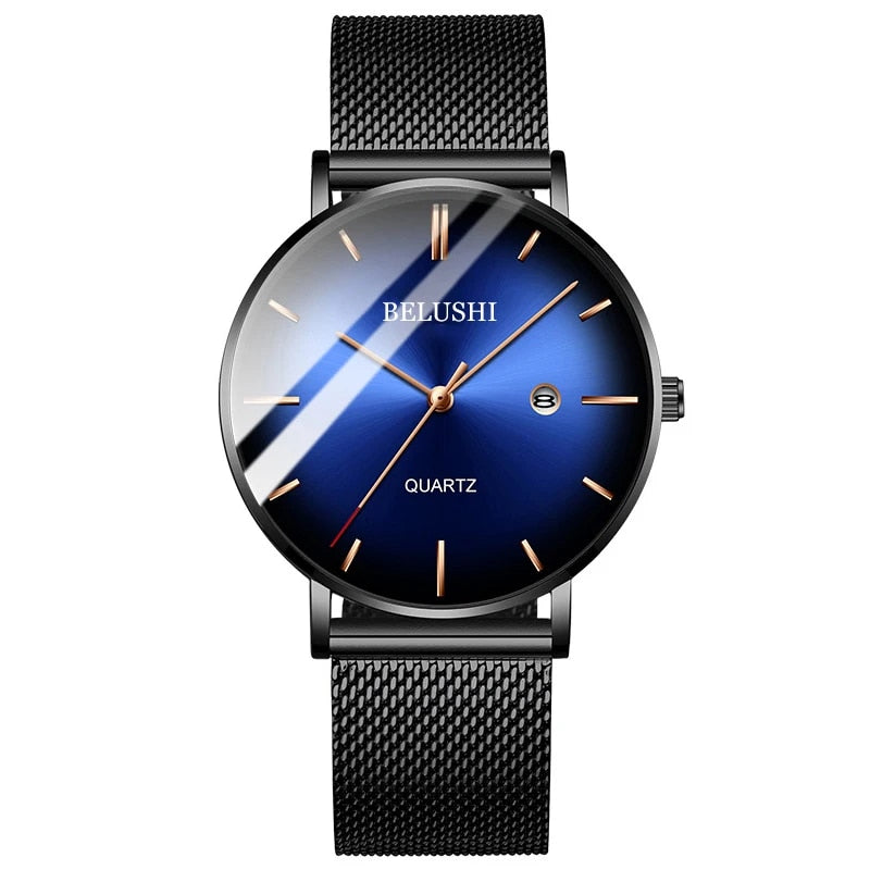 Men's Waterproof Quartz Wristwatch