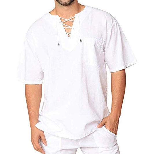 Men's Breathable Solid Shirt