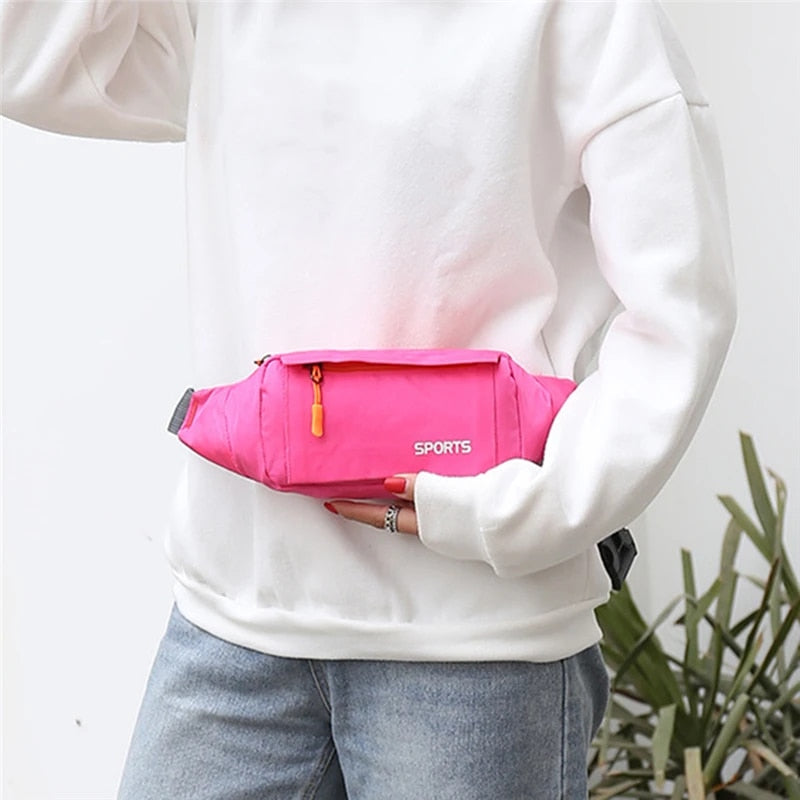 Men's Outdoor Waterproof Crossbody Banana Bag