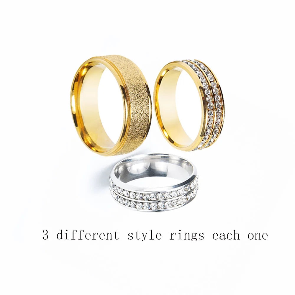 Designer High Quality Tie Rings