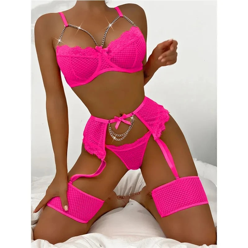 Sexy Mesh Lingerie set