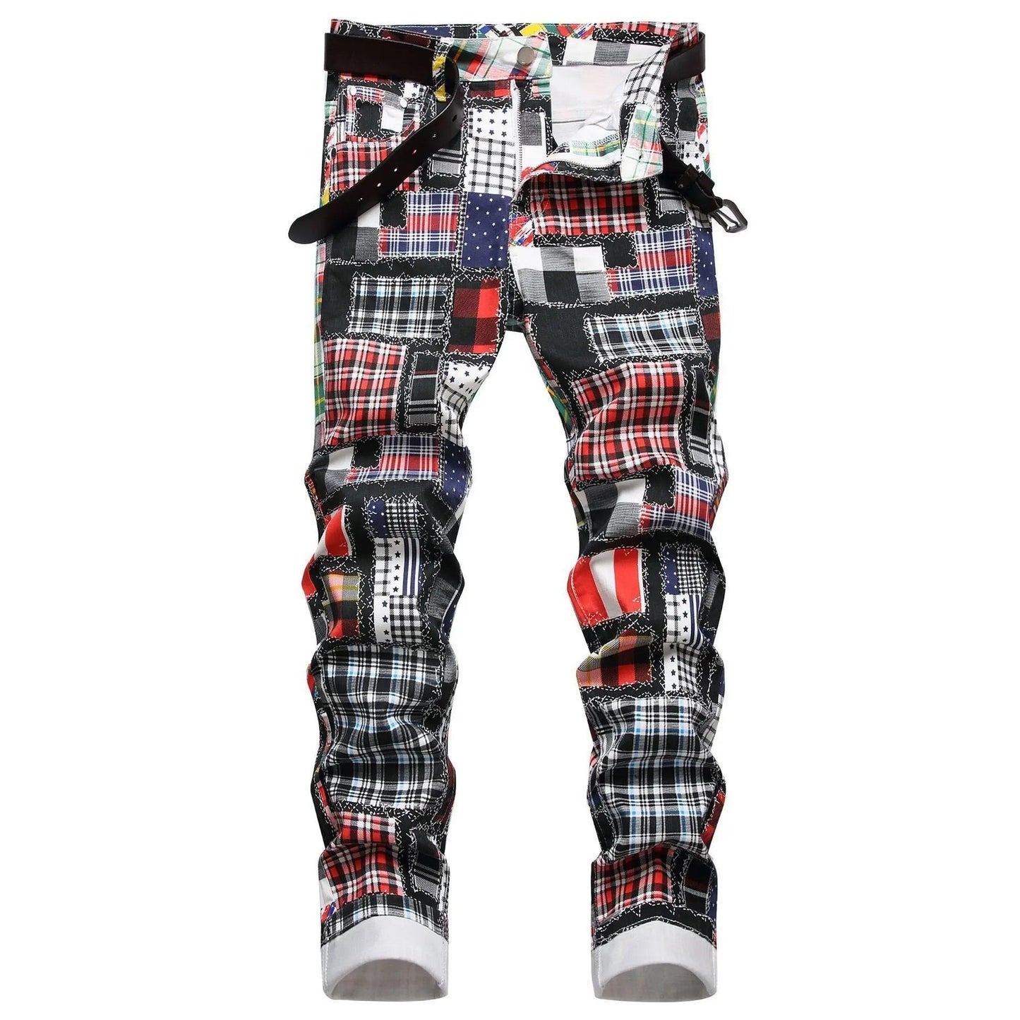 Men's Jeans Fashion Printed Jeans