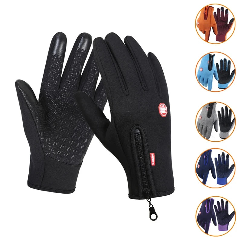 Unisex Touch Screen Waterproof Winter Gloves