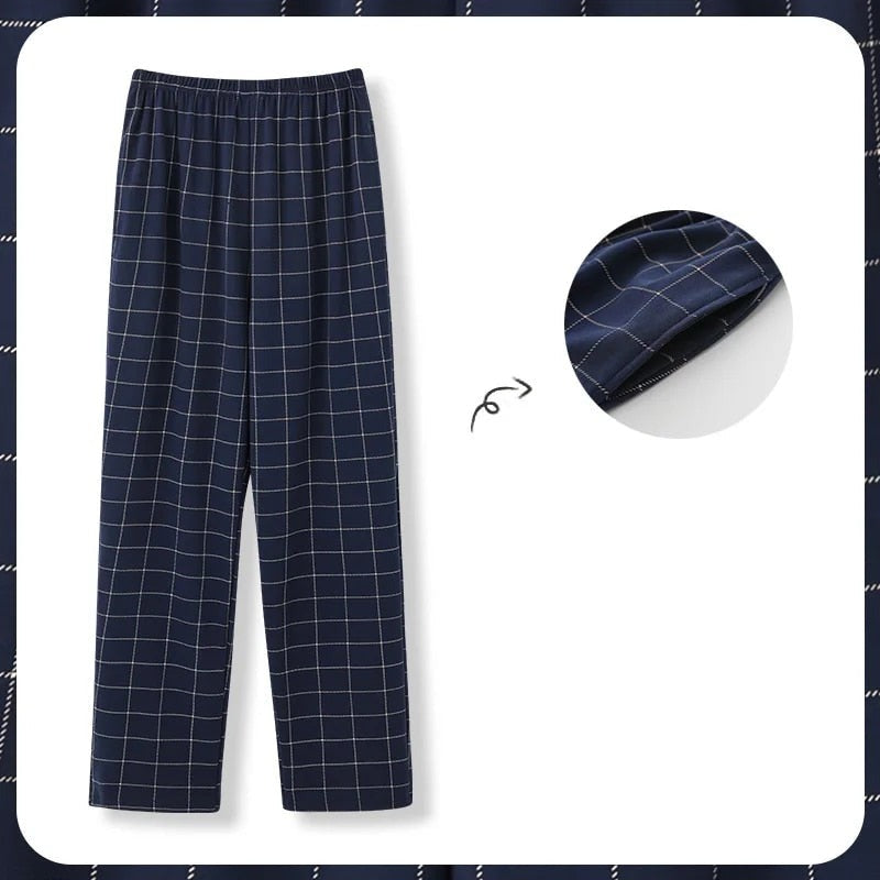 Plaid Men's Pajama Pants