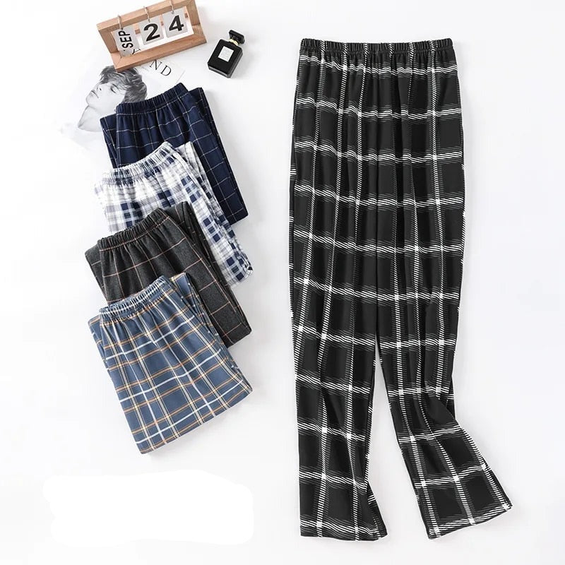 Plaid Men's Pajama Pants