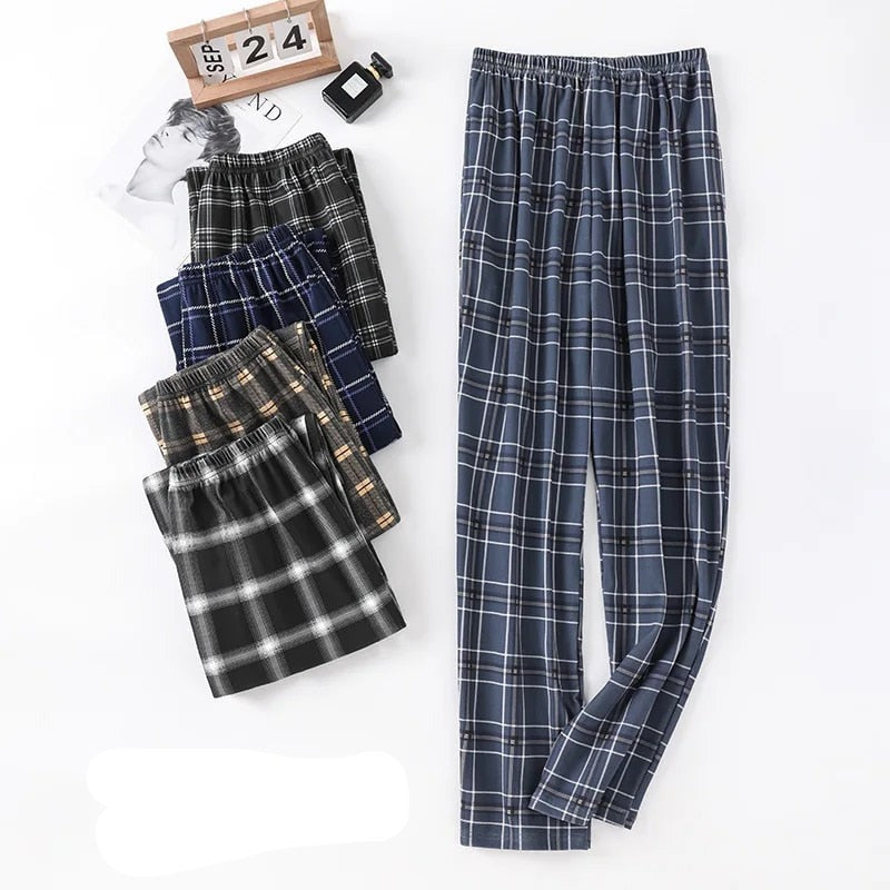 Plaid Men's Pajama Pants