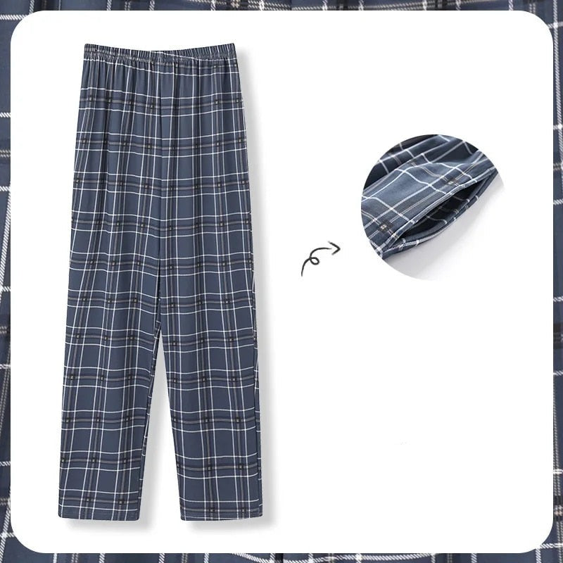 Plaid Men's Pajama Pants