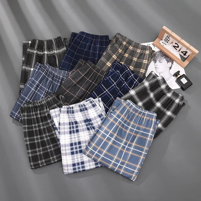 Plaid Men's Pajama Pants