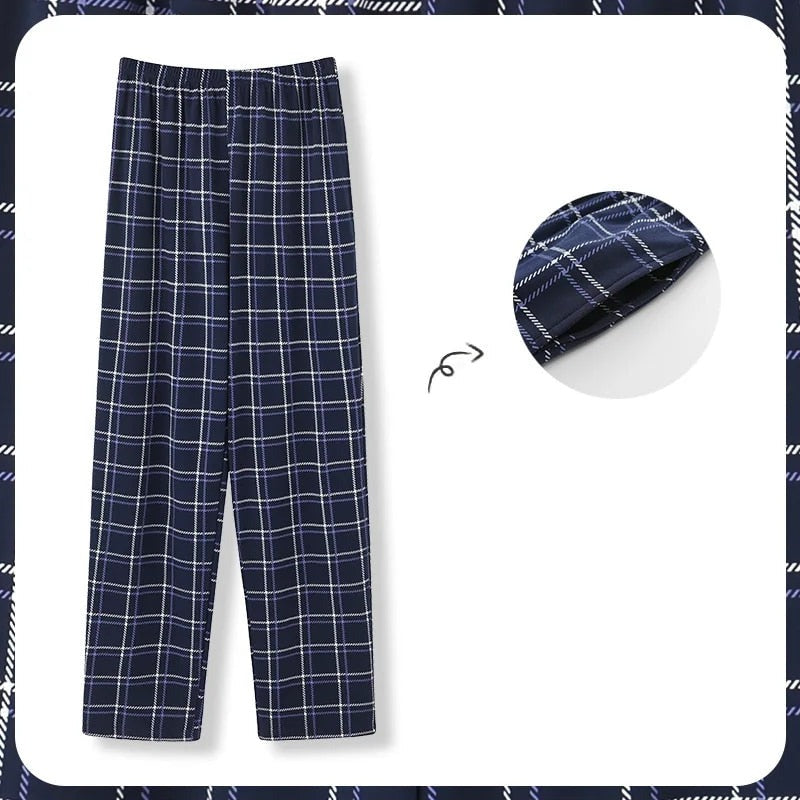 Plaid Men's Pajama Pants