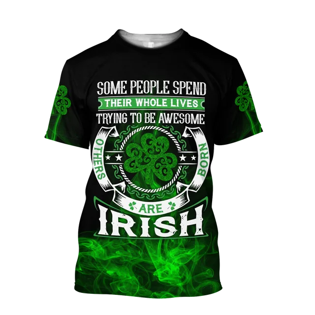 Irish Celtic Printed T-Shirt