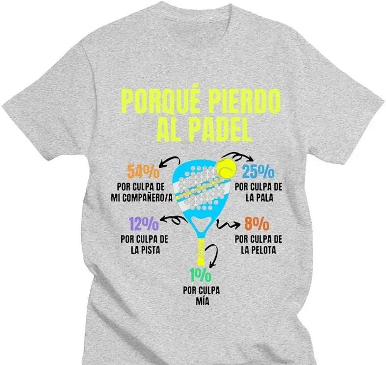 Funny Padel T-Shirt