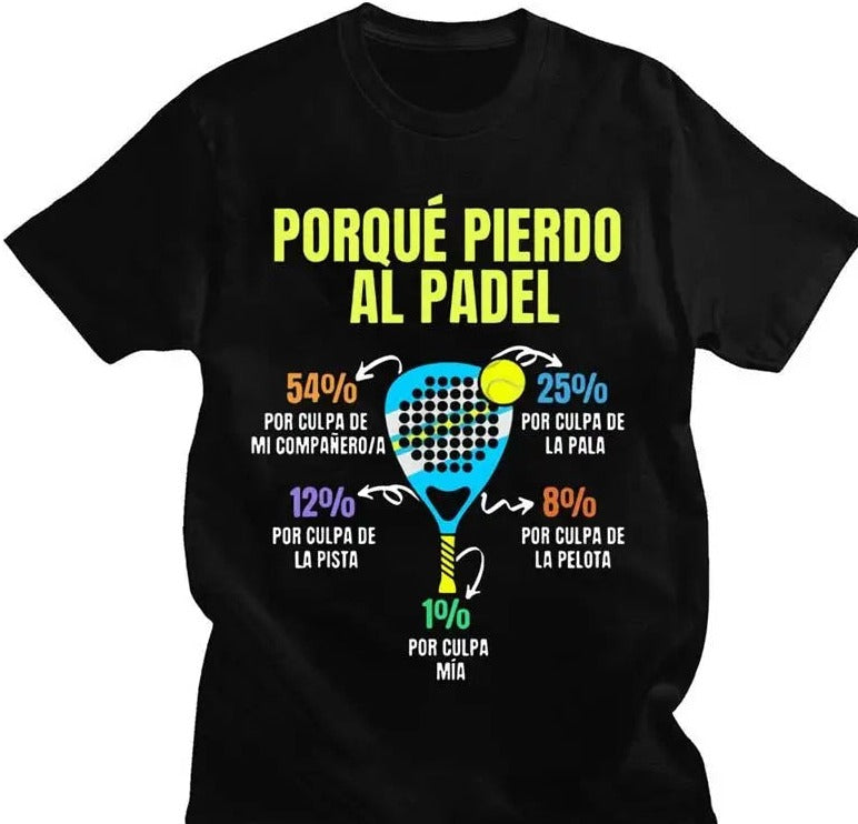 Funny Padel T-Shirt