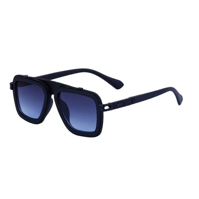 Men's Designer Retro Square Sunglasses
