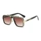 Men's Designer Retro Square Sunglasses