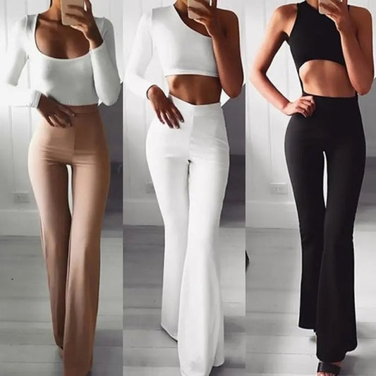 Stella - Sexy High-Waist Long Pants