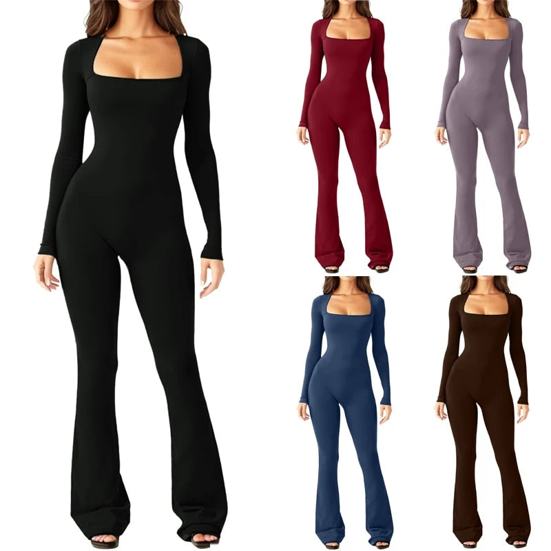 Jill - Solid Wide-Legged Jumpsuit