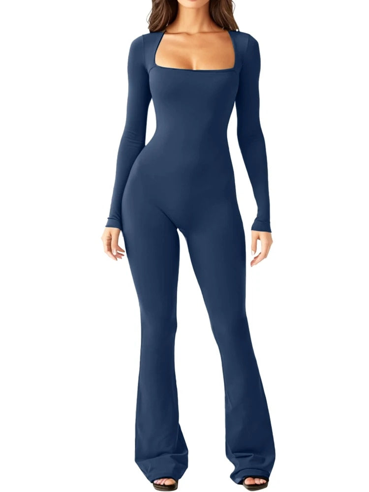 Jill - Solid Wide-Legged Jumpsuit