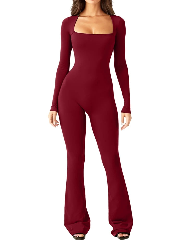 Jill - Solid Wide-Legged Jumpsuit