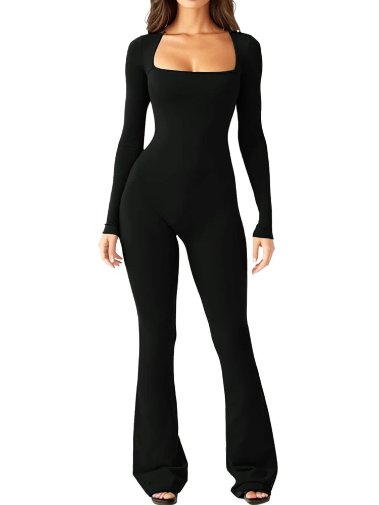 Jill - Solid Wide-Legged Jumpsuit