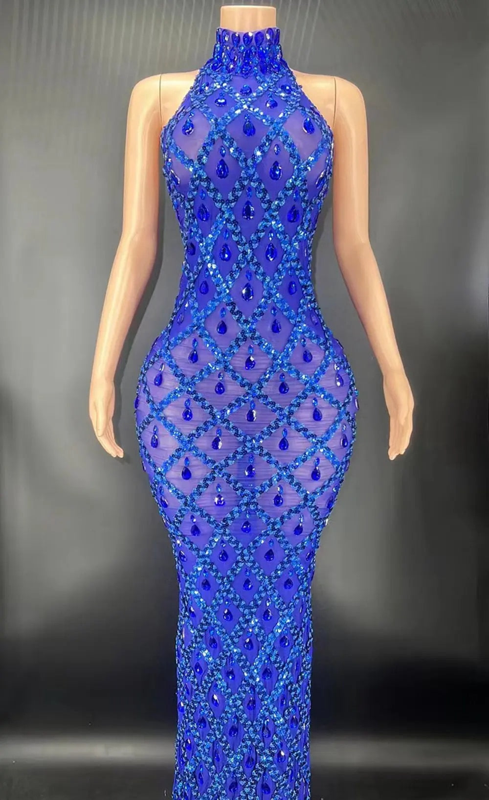 Allure - Stunning Embellished Evening Dress