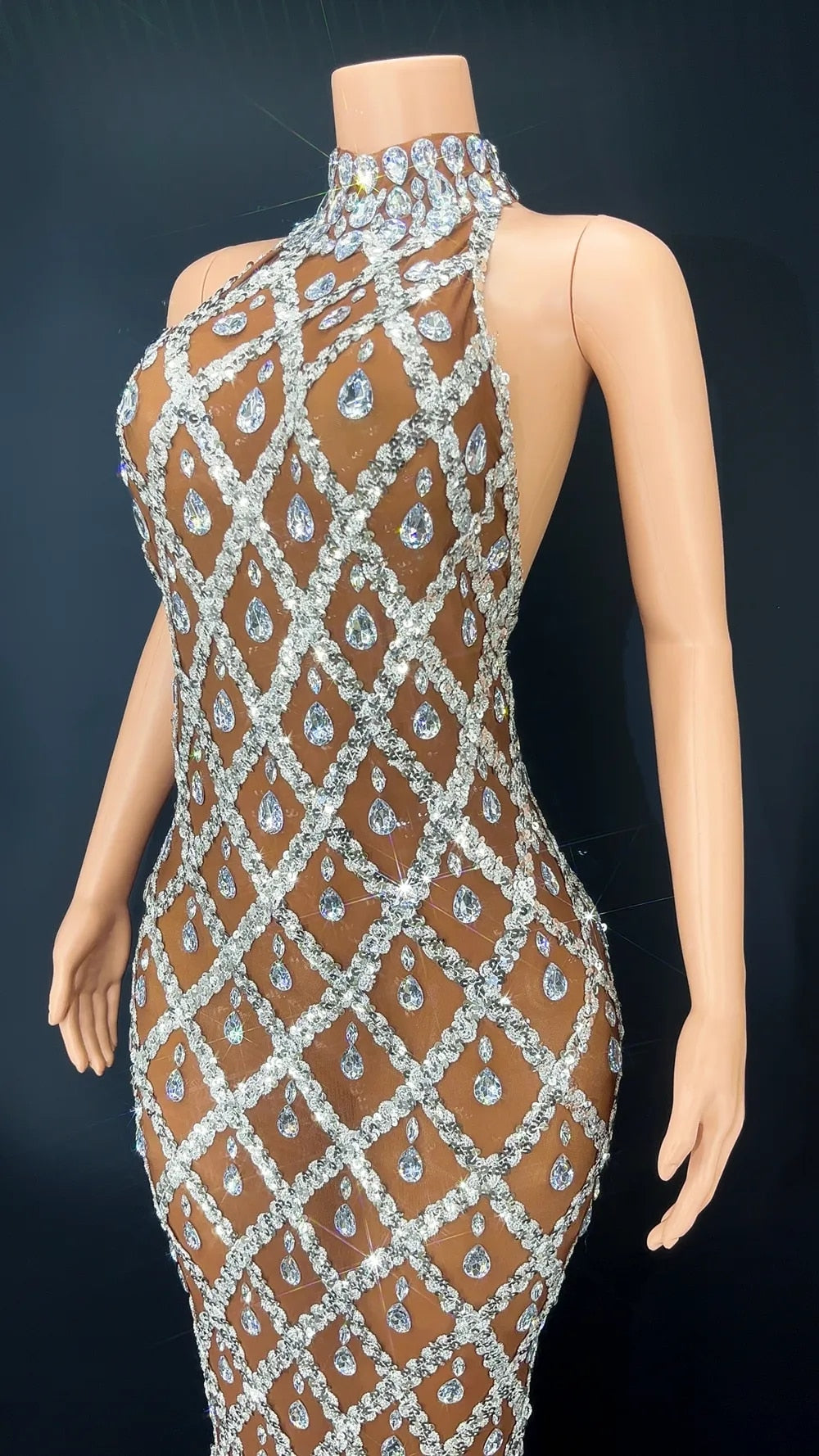 Allure - Stunning Embellished Evening Dress