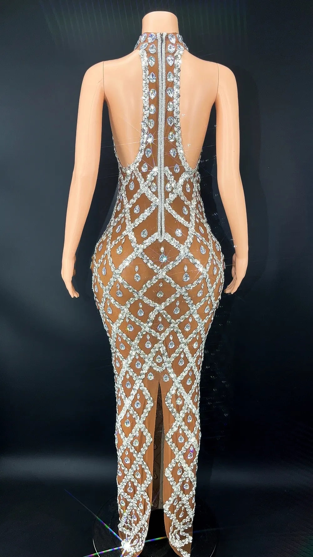 Allure - Stunning Embellished Evening Dress