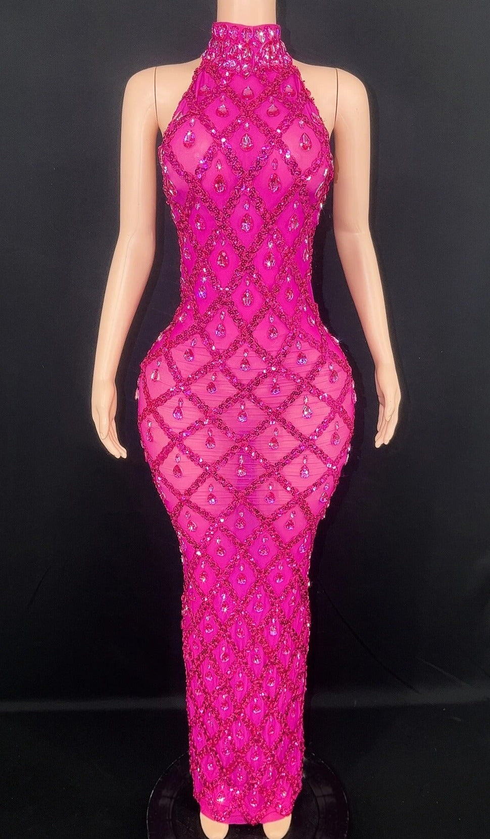 Allure - Stunning Embellished Evening Dress