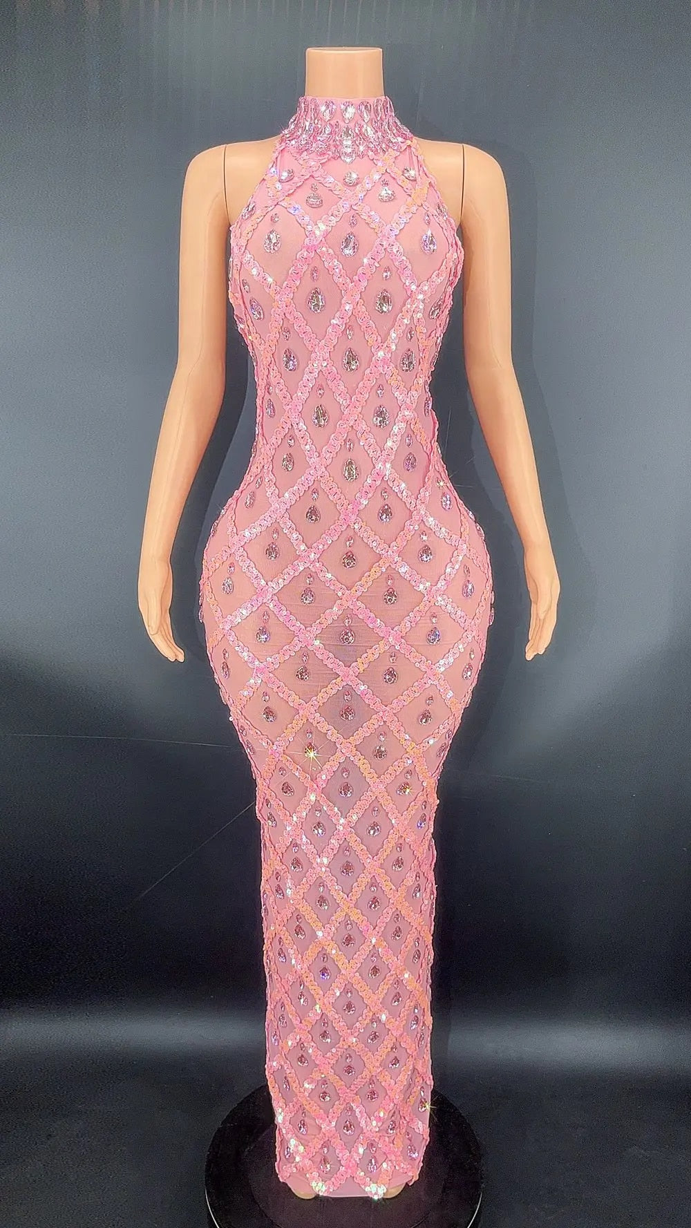 Allure - Stunning Embellished Evening Dress