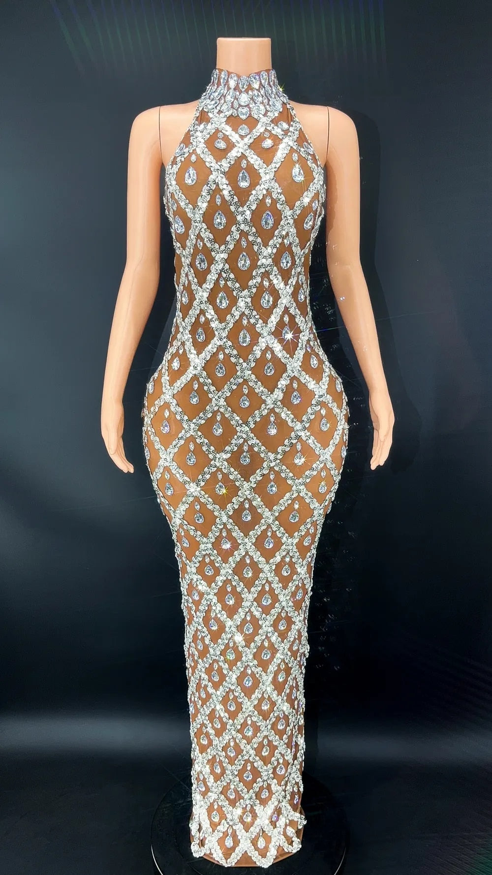 Allure - Stunning Embellished Evening Dress