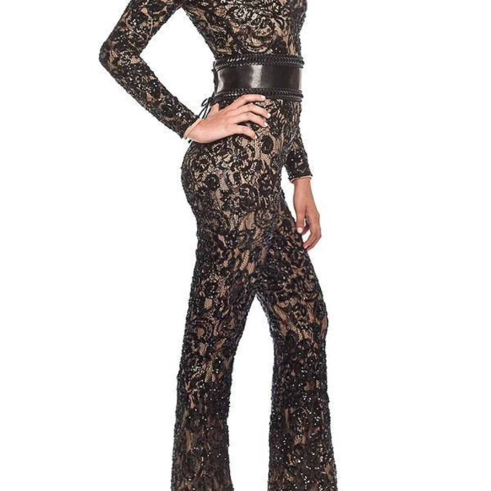 Boss Life - High End Retro Elegant Lace Jumpsuit