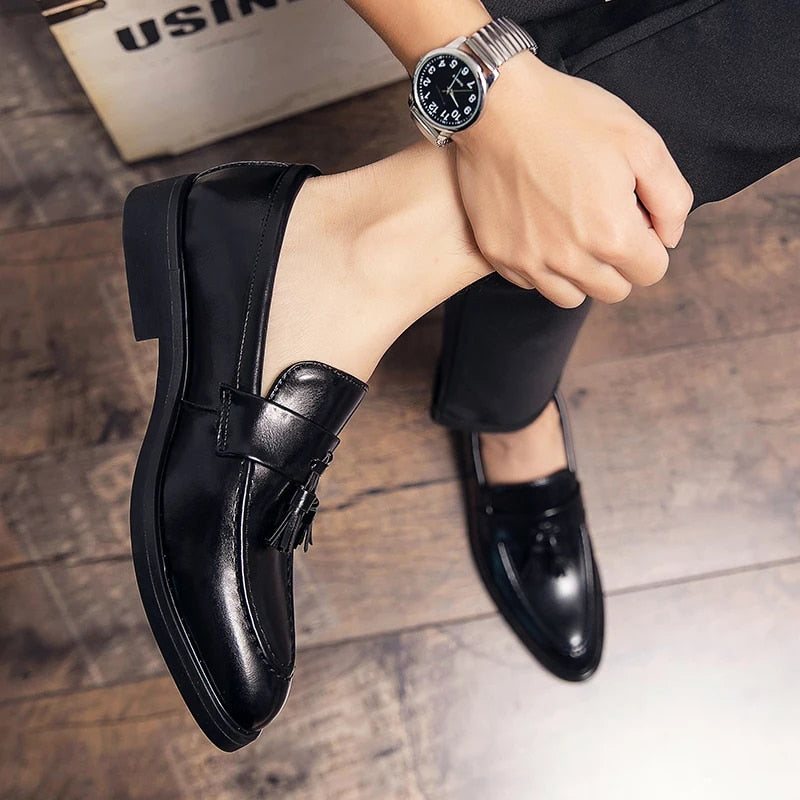 Comfort Style Tassel Loafer Shoes