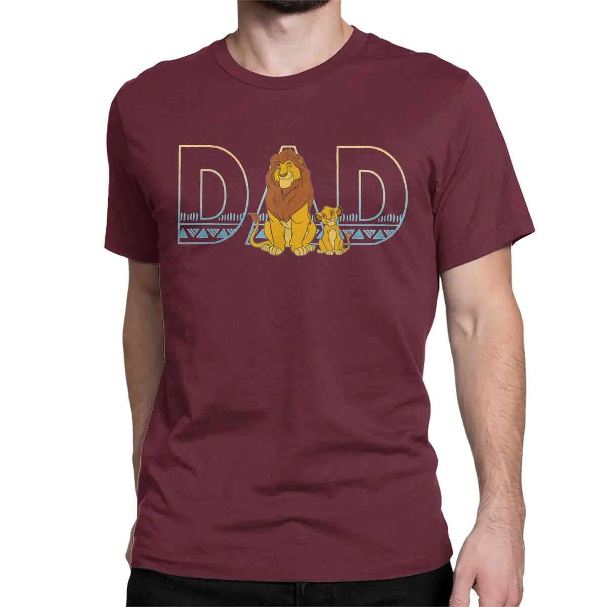 The Lion King Simba Mufasa Dad T-Shirt