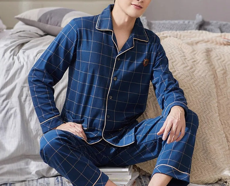 Men's 100% Cotton Pajamas