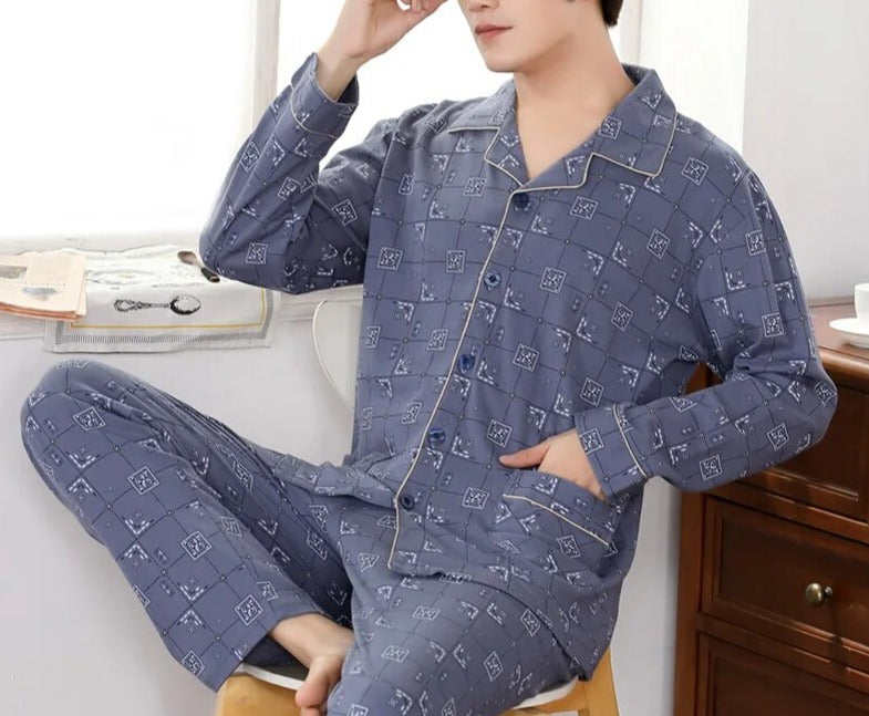 Men's 100% Cotton Pajamas