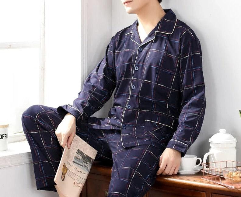 Men's 100% Cotton Pajamas