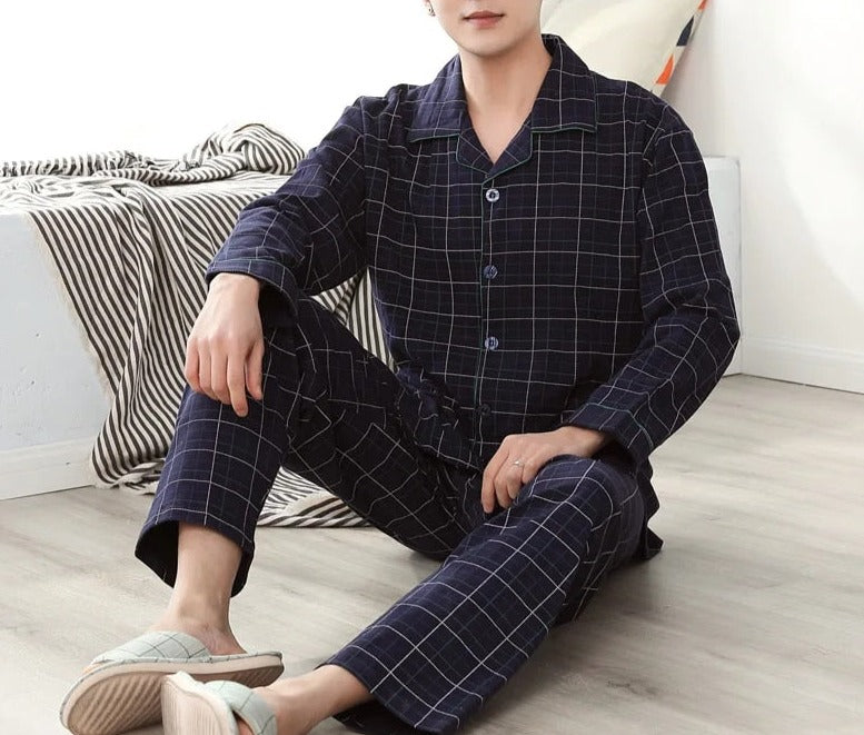 Men's 100% Cotton Pajamas