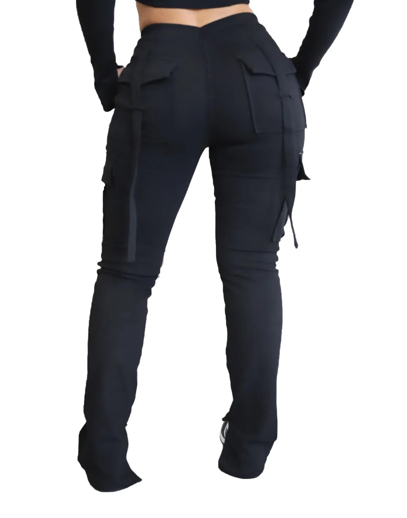 Sarina - Casual Drawstring High Waist Cargo Pants