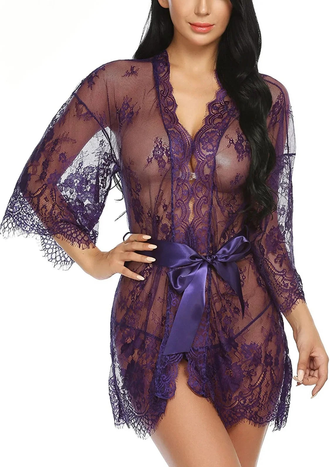 Women's Mesh Lace Lingerie Set