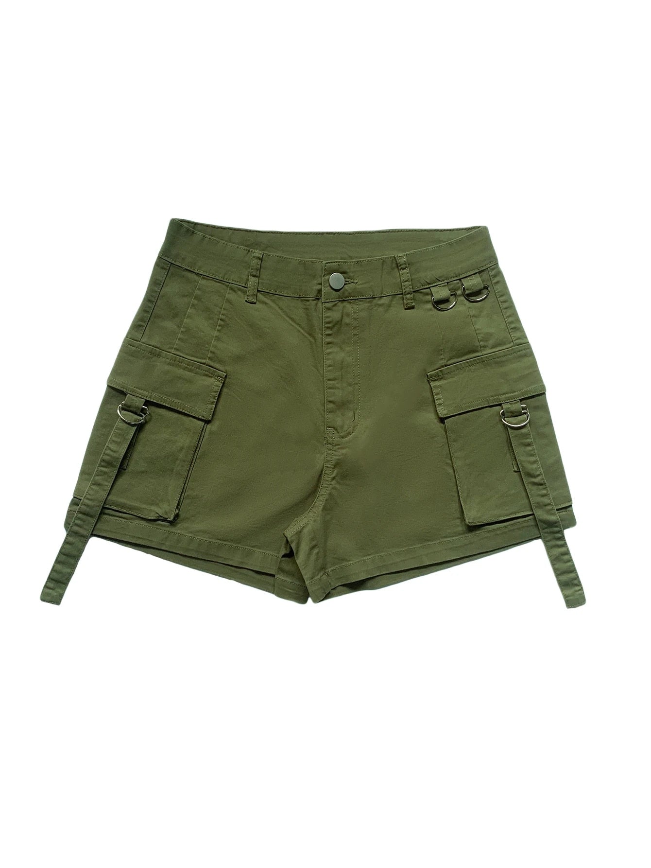 On The Run - Women's Sporty/Casual Wear Cargo Jogger shorts