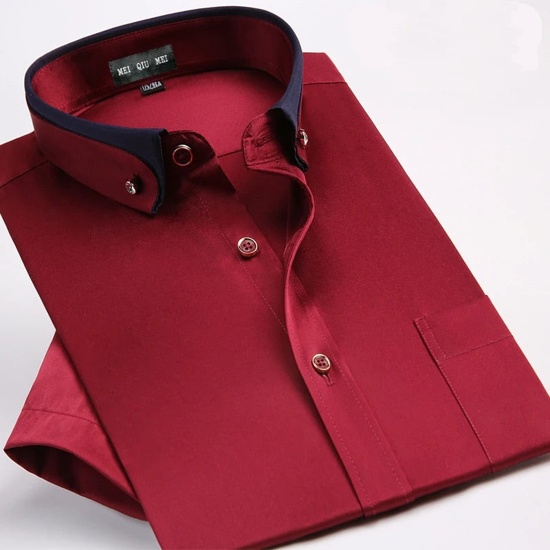 High Quality Short Sleeve Dress Shirts